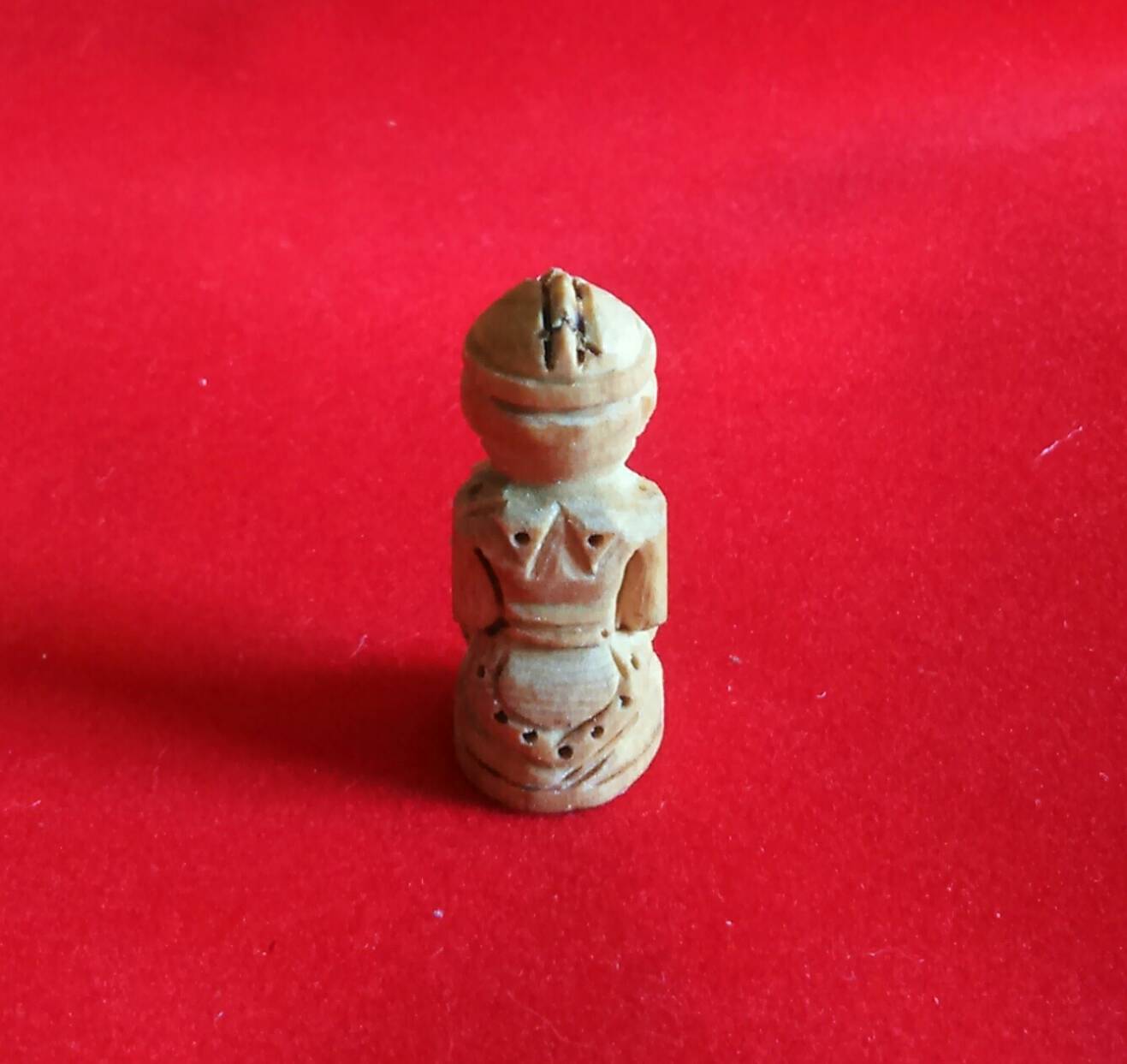 หนุมานหน้ากระบี่ไม้พุดซ้อน รุ่น บูรณะอุโบสถ วัดอินทาราม ปี 59