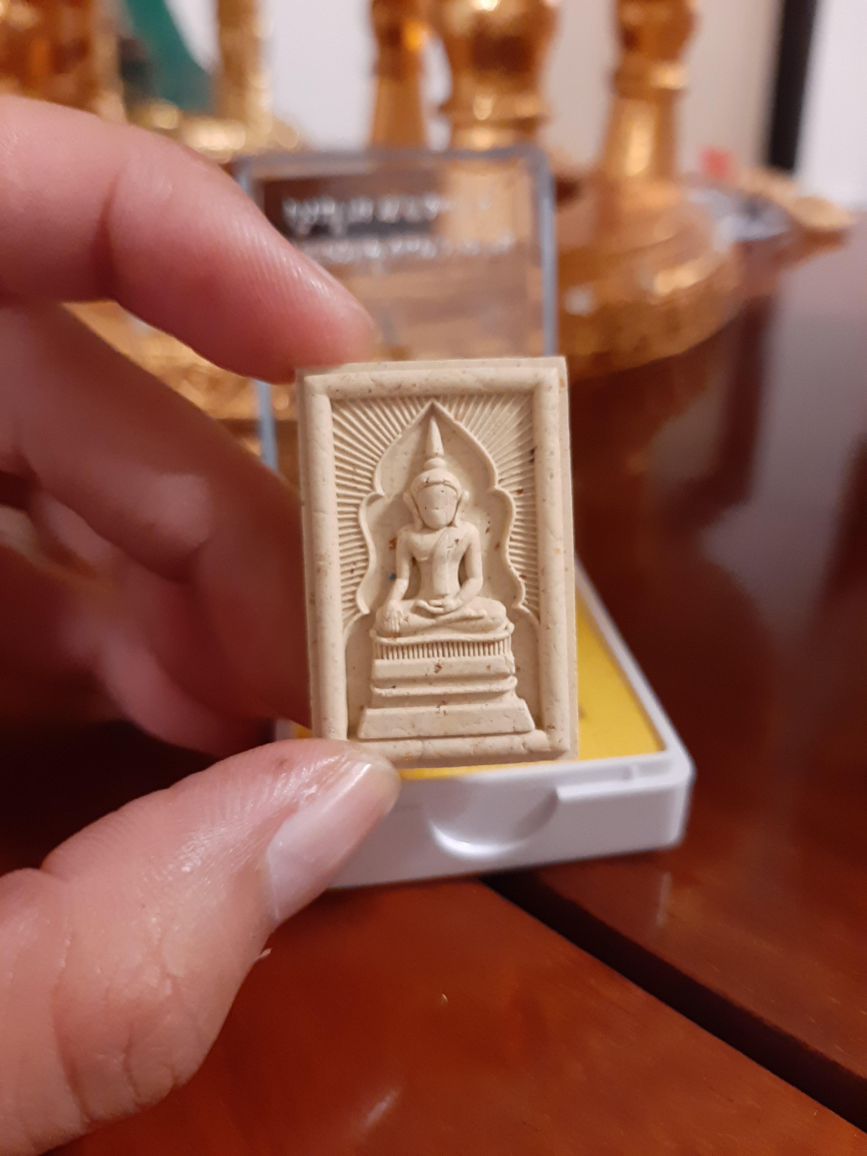 พระสมเด็จแหวกม่านโรยผงพระกริ่งจินดามณีมนต์พระกาฬ ลพ.เล็กเททอง เข้าพุทธาภิเษกวัดท่าขนุน