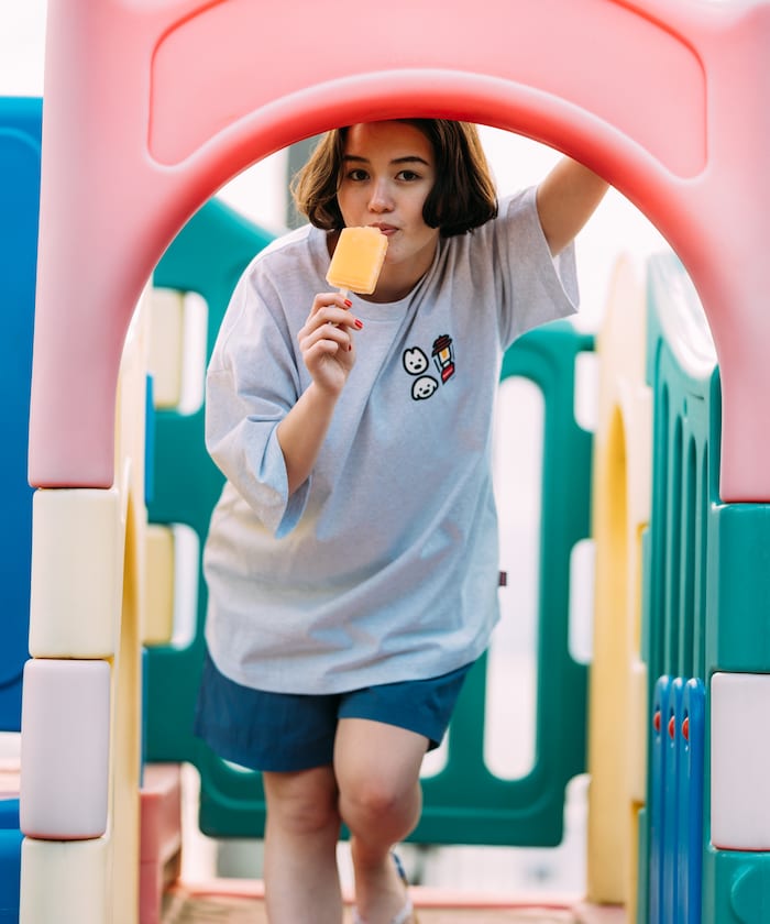 เสื้อยืด Oversize Coleman x Matsui x Freak's Store ของแท้ ของใหม่ พร้อมส่ง เสื้อเดินป่า