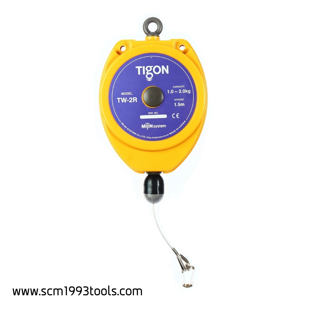 Tigon ไทกอน รุ่น NTW-2R รอกสปริงแบบ รีแทรกเตอร์ 1-2 kg. Balance Ace Retractor