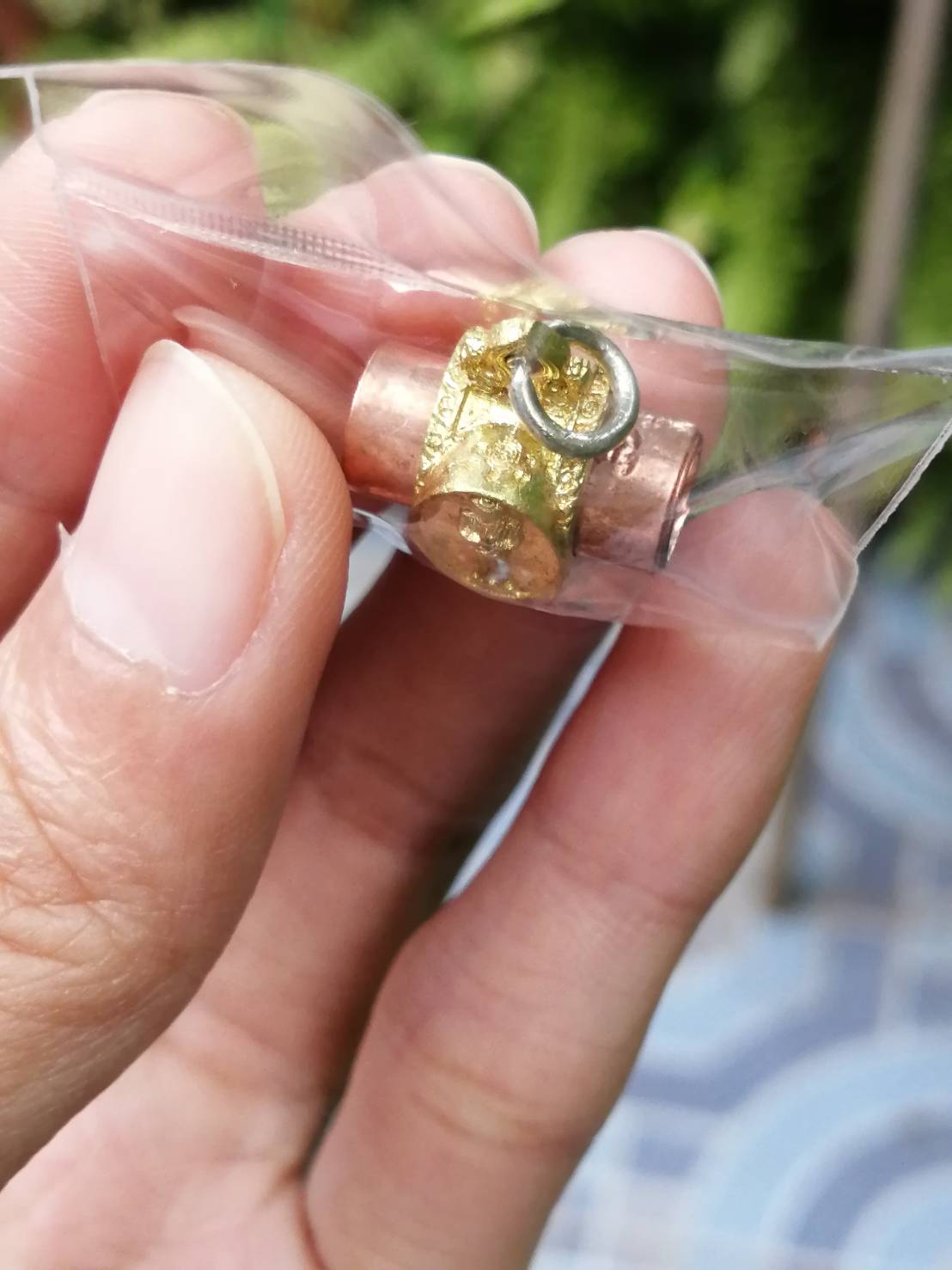 ตะกรุดไอ้ไข่รุ่นแรก รุ่น สรงน้ำ ๖๓ วัดเจดีย์