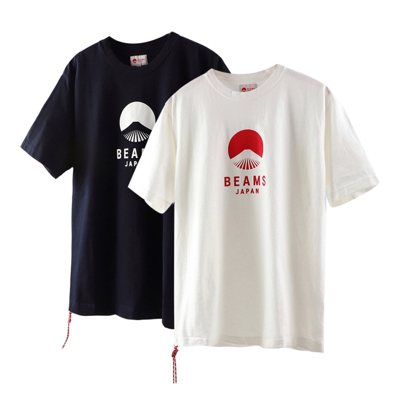 เสื้อโอเวอร์ไซส์ Beams Japan ของแท้ ของใหม่ พร้อมส่ง เสื้อออกกำลังกาย เสื้อเดินป่า