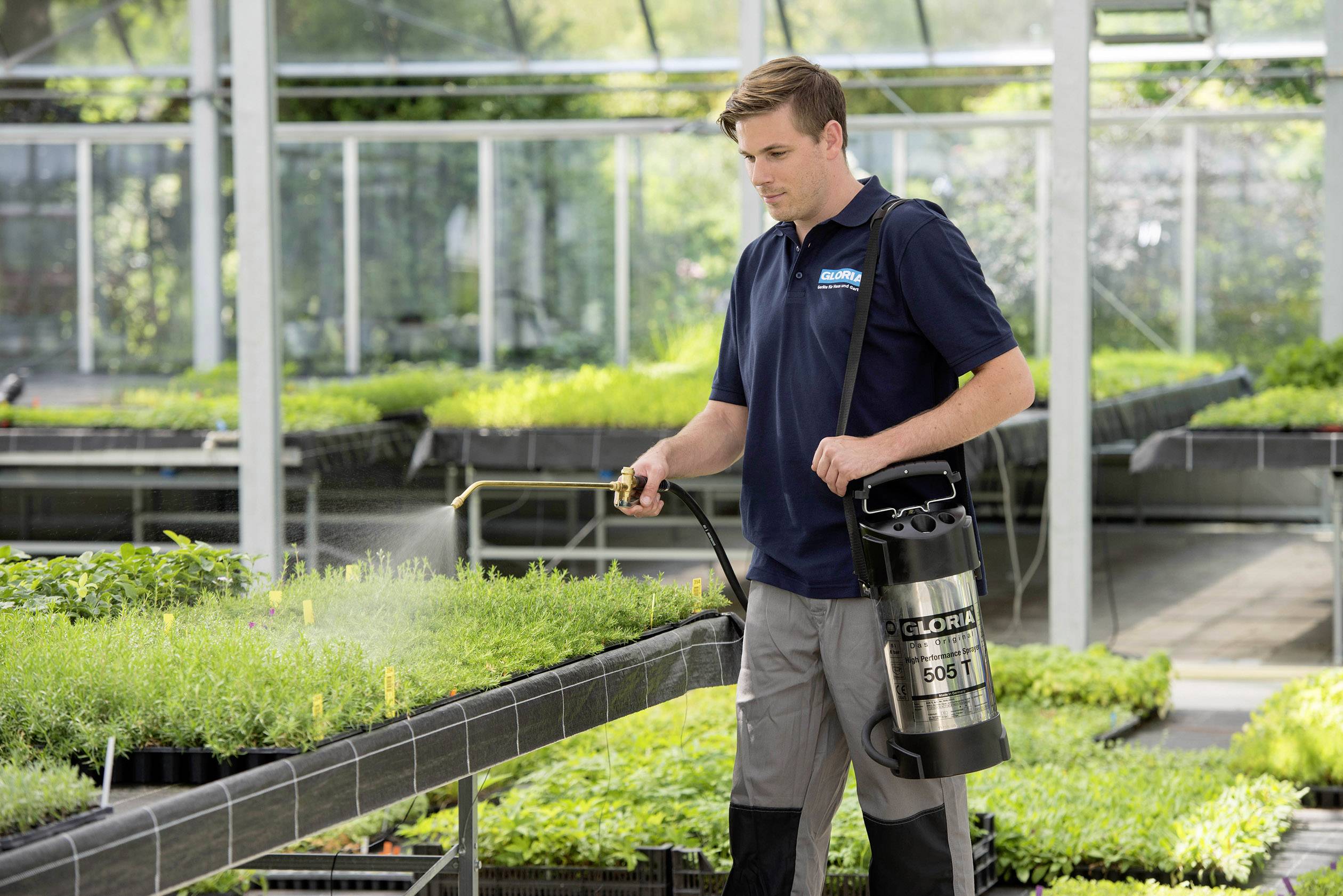 เครื่องพ่นสารเคมี Gloria รุ่น 505T ถังสแตนเลส