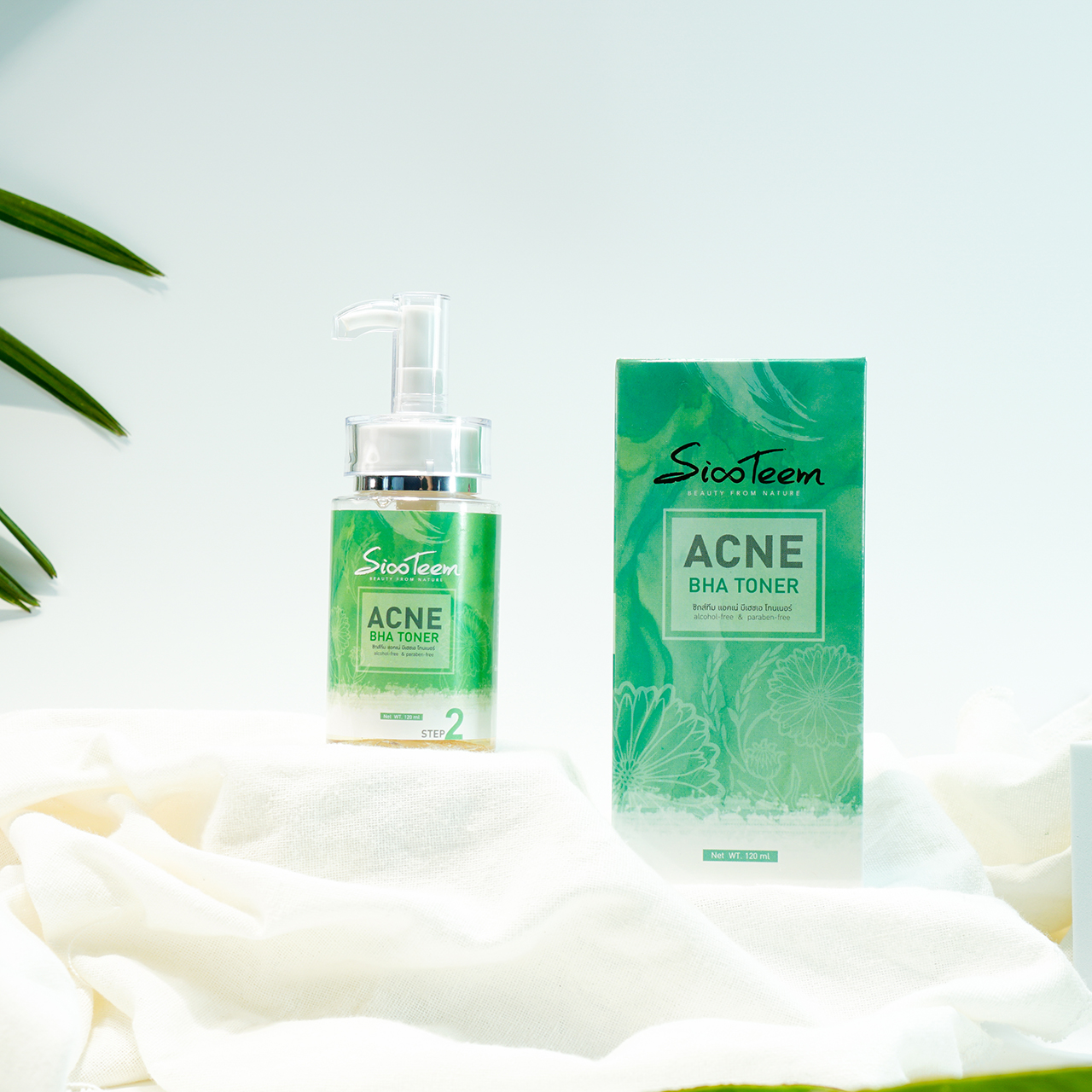 SIXTEEM ACNE BHA TONER โทนเนอร์ BHA ป้องกันสิว ลดสิวอุดตัน BHA3%