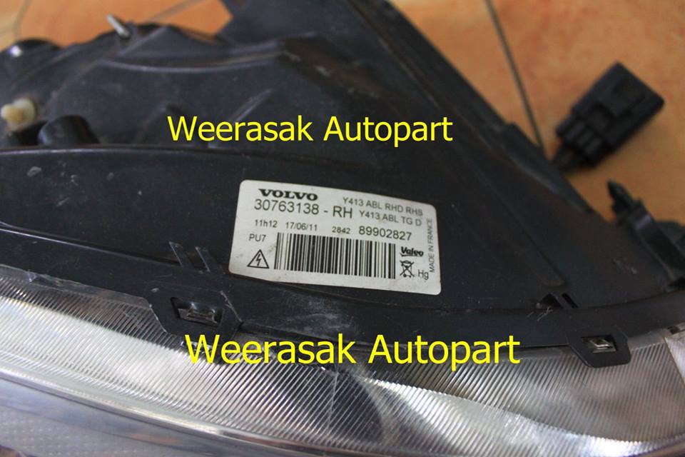 ไฟหน้า Volvo s60