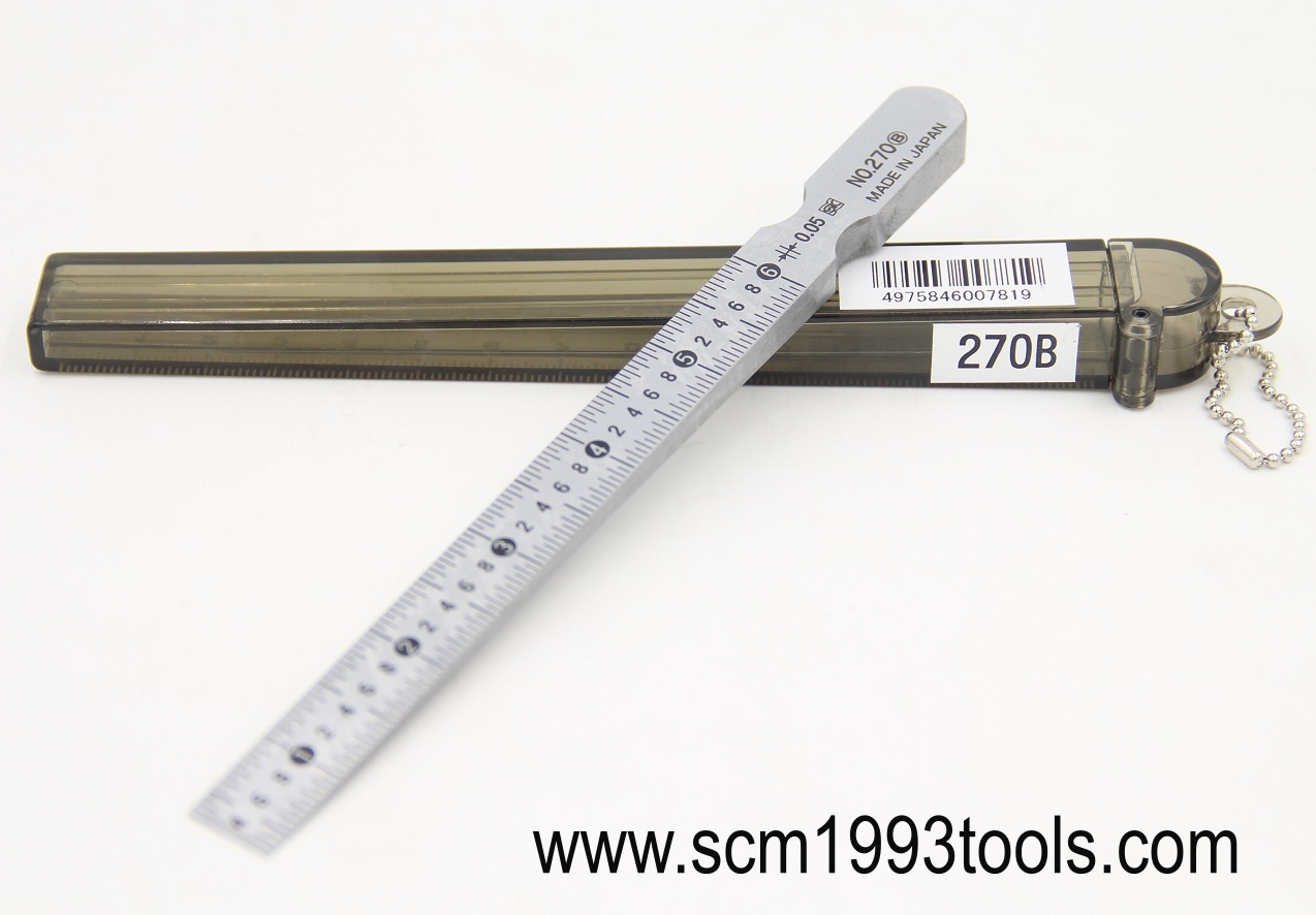 SK รุ่น TPG-270B ญี่ปุ่น Taper Gauge เตเปอร์เกจวัดรูใน พร้อม กล่องพลาสติก Made in Japan