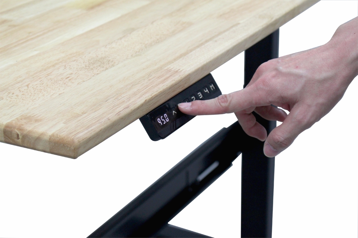 โต๊ะทํางานปรับระดับความสูงด้วยไฟฟ้า พร้อมเมมโมรี่ 4 ระดับ Kepler Ergonomic Desk