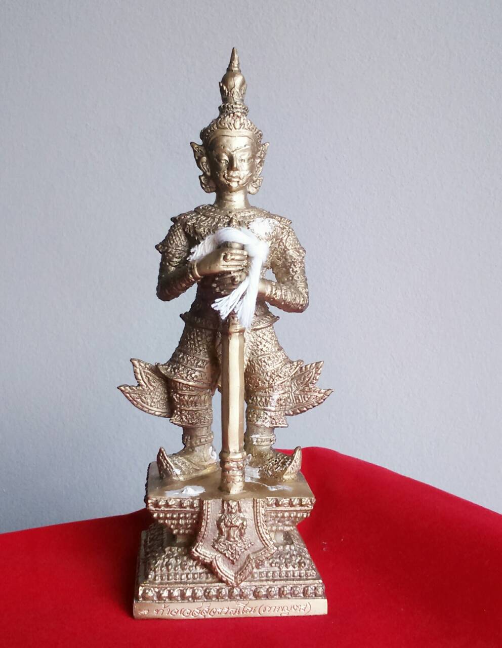 พระบูชาท้าวเวสสุวรรณ (เทพบุตร) No.34 ลพ.อิฏฐ์ วัดจุฬามณี ปี 59