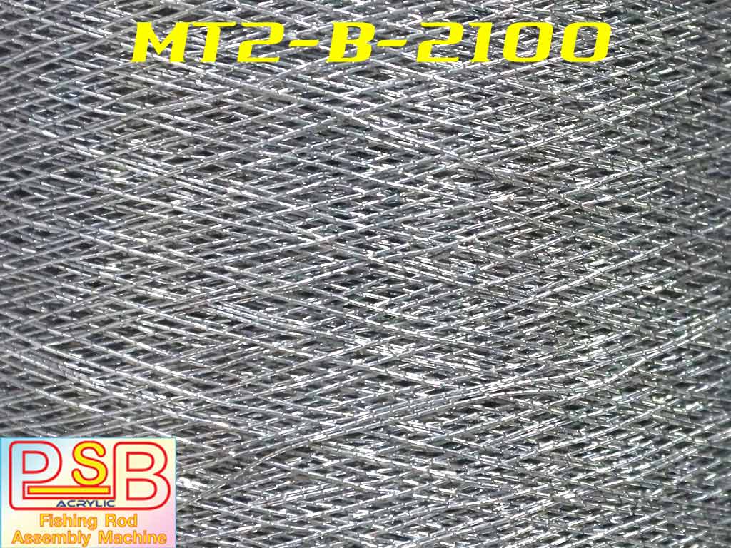 ดิ้นพันคันเบ็ด ม้วนใหญ่ เบอร์ 2 รหัส MT2-B-2100