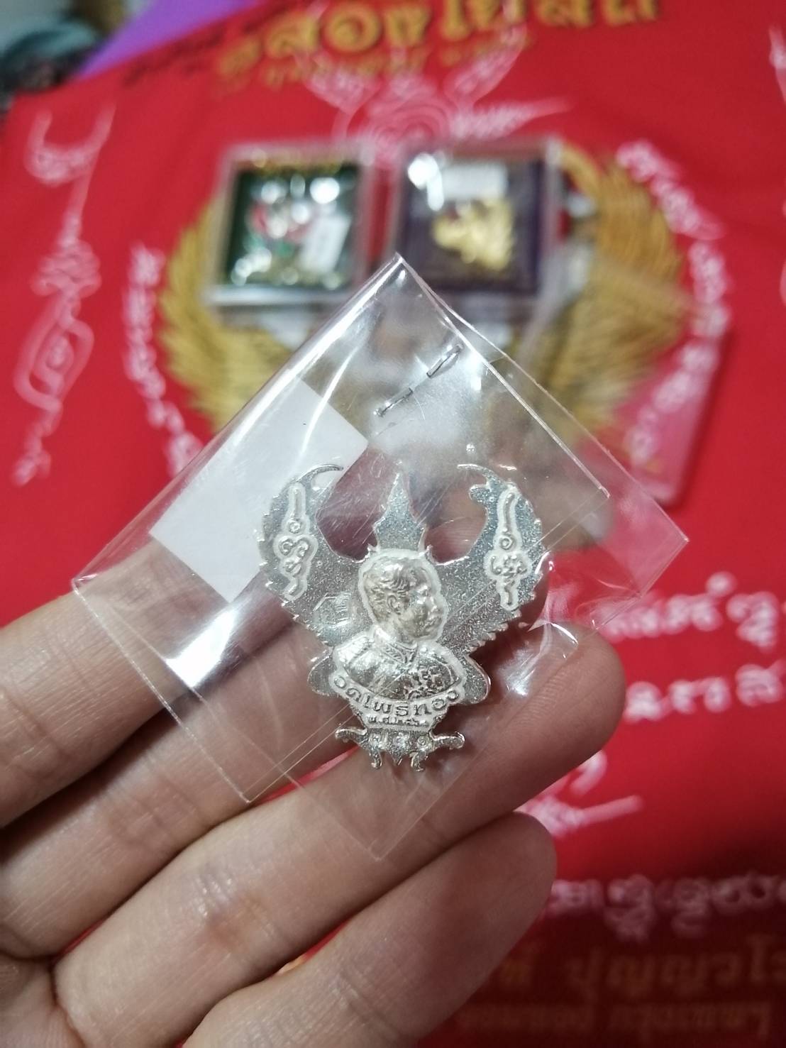 ครุฑเงิน no.751 รุ่น ฉลองโบสถ์ อ.วราห์