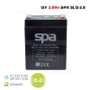 แบตเตอรี่แห้ง 12V 2.9Ah SL12-2.9 SPA Battery Lead Acid SLA VRLA AGM
