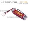 แบตเตอรี่ลิเธียม F2-40BL LS14500-MF 3.6V 2450mA Mitsubishi Maxell SAFT Primary Lithium Battery