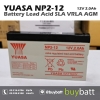 12V 2Ah NP2-12 YUASA แบตเตอรี่แห้ง Battery Lead Acid SLA VRLA AGM