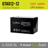 12V 12Ah GTAG12-12 Global Power แบตเตอรี่แห้ง Battery Lead Acid SLA VRLA AGM