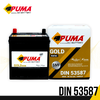ราคา แบตเตอรี่รถยนต์ PUMA DIN 53587 12v 38Ah 340 CCA BYD ATTO3