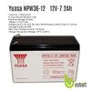 แบตเตอรี่แห้ง 12V 36Ah Yuasa SLA BATTERY NPW36-12 12V 7Ah