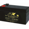 แบตเตอรี่ แห้ง 12V 1.3Ah RR SLA BATTERY MP 1.3A-12V