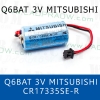Q6BAT MITSUBISHI Lithium Battery แบตเตอรี่ลิเธียม CR17335SE-R 3.6v 2/3a PLC industrial with/plug 1800mAh