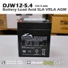 แบตเตอรี่ แห้ง 12V 5.4Ah LEOCH DJW12-5.4 SLA BATTERY