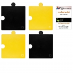 ชุดเซ็ต 4 แผ่น AntPad เหลือง-ดำ