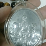 เหรียญรวมกำลังจักรพรรดิปราบไตรภพ (เนื้อตะกั่ว) หลวงตาม้า วัดถ้ำเมืองนะ