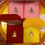 พระปัจเจกพุทธเจ้า เนื้อสัตตะ ก้นอุดมวลสาร หลวงพ่อเล็ก วัดท่าขนุน พุทธาภิเษก