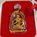 หุ่นพยนต์สี่กร ตำรับ อ.ลอย โพธิ์เงิน บรรจุมวลสารเก่า รุ่น จตุรพิธพรชัย 2