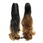 หางม้าหนีบ Ombre แบบลอน (50cm 150g.) สี 1B/T27#