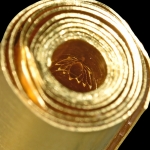 ตะกรุดมหาสะท้อนทองคำ