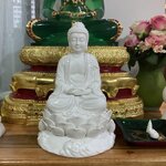 พระยูไบ (สัมโภคกาย) พอร์ซเลน สูง 10“ หลวงพ่อบ๊ะ วัดโพธิลังการ์