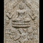 พระพุทธเจ้าชนะมารฐานแม่พระธรณี ปี 12 กรุวัดชิโนรส ทัน ลพ.กวย เสก ปี 12