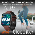 Bloodoxy Pro Smartwatch Spo2 วัดออกซิเจนในเลือด สมาร์ทวอทช์