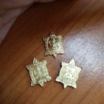 เต่าจิ๋ว วัดสี่แยกเจริญพร ลพ.เล็กร่วมเสก (ชุด 3 ตัว)