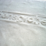 การปักโลโก้สำหรับผ้าขนหนู/รองเท้า /เสื้อคลุ่มอาบน้ำ