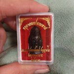 หนุมานมนต์พระกาฬ เนื้อผงอุดหมุด วัดพุทธพรหมยาน ร