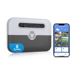 Smart Sprinkler Controller Smart Life SH-07 เครื่องควบคุมระบบรดน้ำต้นไม้อัตโนมัติ คุมได้ 8 โซน สั่งงานผ่าน App มือถือ Wifi