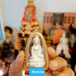 พระกริ่งสะท้านไตรภพเลี่ยมทองคำแท้ วัดท่าขนุน (โชว์)