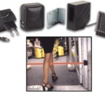 เครื่องนับคนเข้าออกห้องสมุด ด้วยเซนเซอร์อินฟาเรต รุ่น PEM7D X2 (COUNTER FOR MINI IR SECURITY SYSTEM) (นับเข้าและนับออก)