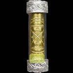 แผ่นยันต์ตะกรุดมหามงคลเงินล้าน (ทองคำเลี่ยมเงินแท้จากวัด)วัดห้วยน้ำขาว ลพ.เล็กร่วมเสก