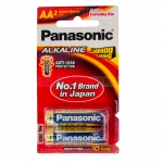 ถ่านอัลคาไลน์ พานาโซนิค Panasonic LR6T/2B AA (แพ็ค 2 ก้อน)