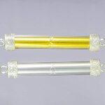 ตะกรุดนฤาชา (เนื้อเงินปลอกเลี่ยมเงิน) วัดห้วยน้ำขาว ลพ.เล็กร่วมเสก