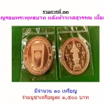 เหรียญรอยพระพุทธบาท เนื้อทองแดง