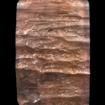 ตะกรุดแผ่นยันต์ จารมือ หลวงพ่อสนิท วัดลำบัวลอย