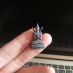 ท่านพี่พยนต์ (ท่านอินทกะ) เนื้อรวมแร่ วัดบึงลาดสวาย พุทธาภิเษก/มวลสารตะกรุดมหาสะท้อน หลวงพ่อเล็ก