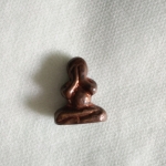 พระปิดตาโลหะ อุดผงโสฬส ลต.วาส วัดสะพานสูง(โค้ดด้านหลัง)