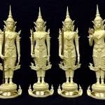 ท่านท้าวมหาราช เนื้อเรซิ่น สูง 15 นิ้ว