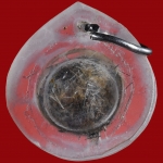 ลูกอมชานหมากชาตรี องค์1 (ผสมเส้นเกศาเยอะมาก) หลวงพ่อฤาษีลิงดำ ขนาด 1.5 cm