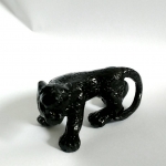 เสือดำเนื้อโลหะ หลวงพ่อหล่ำ วัดสามัคคีธรรม