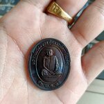 เหรัยญรัชกาลที่ 5 หลวงพ่อฤาษีลิงดำ วัดท่าซุง (หายาก) (เหลือรมดำ)