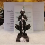 พระบูชาท้าวเวสสุวรรณหน้ายักษ์ สูง 4 นิ้ว ลพ.อิฏฐ์ วัดจุฬามนี